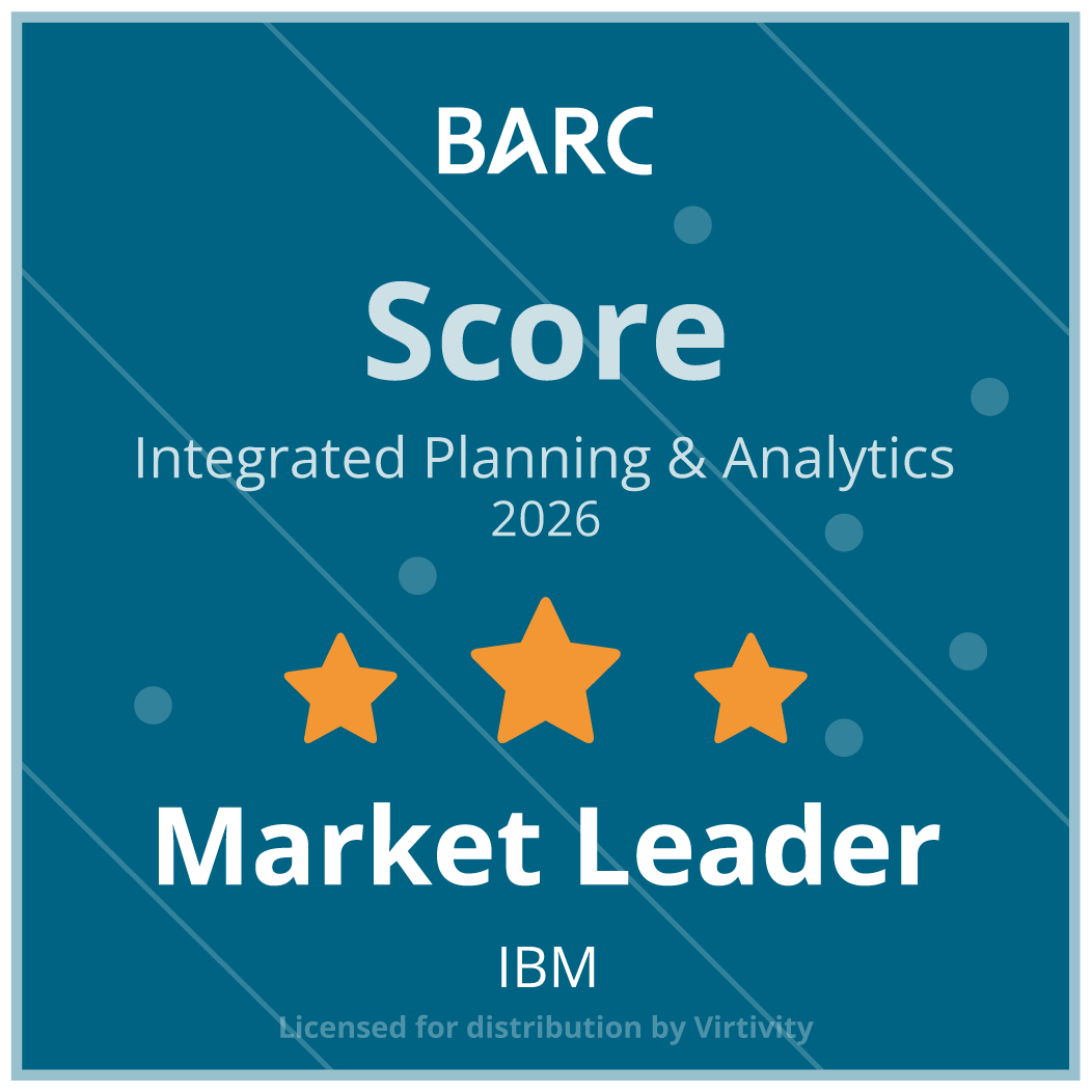 BARC Score - Integrated Planning & Analytics